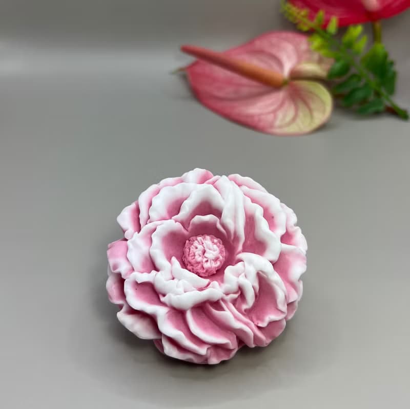 【聖誕新品】交換禮物 年節禮贈 盛妍牡丹花 香氛手工皂
