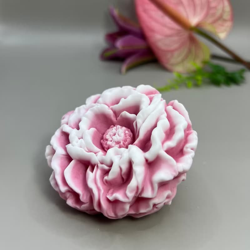 【聖誕新品】交換禮物 年節禮贈 盛妍牡丹花 香氛手工皂