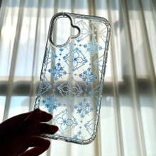 冰雪琉光 透彩花磚系列 防摔手機殼 CSBT01