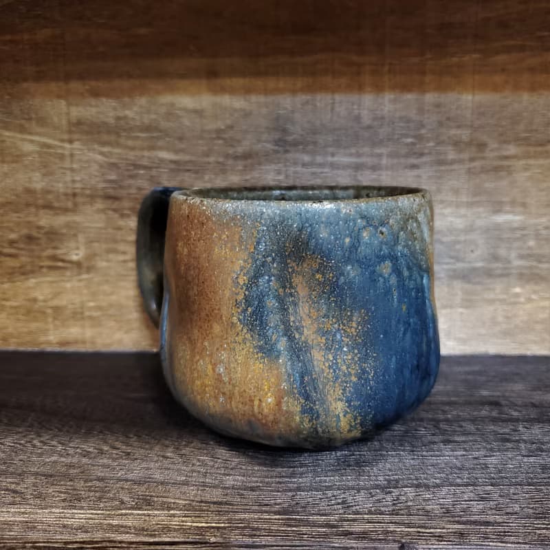 墨淵 / 草木灰釉馬克杯 / 咖啡杯