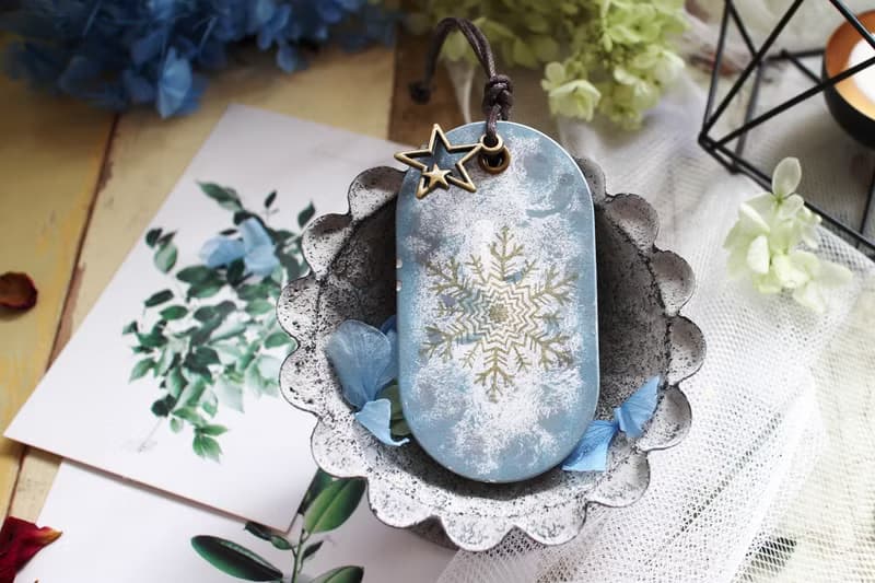 【蕾安柏】香氛雪花擴香石│婚禮小物│聖誕禮物│交換禮物