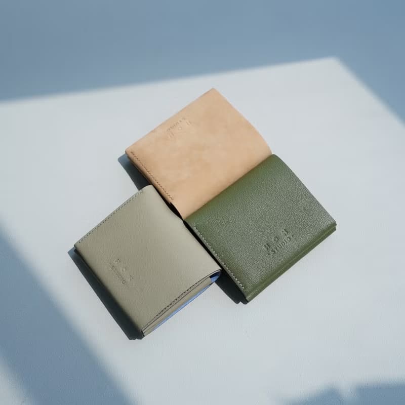 葉片輕薄短夾-Leaf small wallet