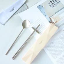 【2入】極致純鈦餐具-鑽石收納盒款