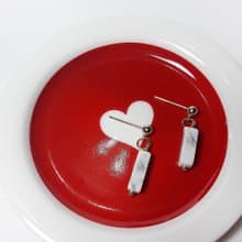 聖誕 交換禮物聖誕 交換禮物 幸福925白松石純銀垂勾耳環 輕奢珠