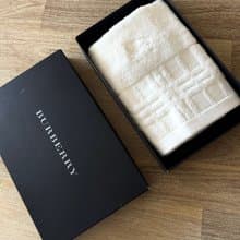 日本中古二手Burberrys經典格紋毛巾禮盒套裝