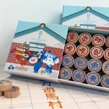 【POLI波力救援小英雄x馬村設計實驗室】聯名象棋組