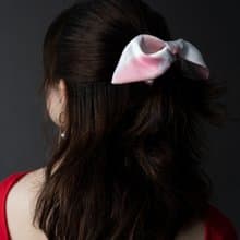 VIVI Chou - 粉白泡泡小花 - 小甜甜圈蝴蝶結