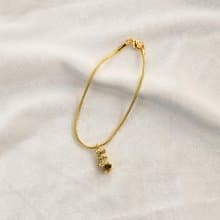 Alphabet bracelet E letter