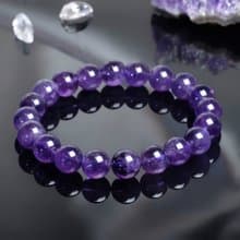 烏拉圭紫水晶手鍊│9mm/10mm 社交之石 智慧自信 貴人運 開運飾品