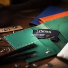 旅行套裝 護照套 + 行李牌。手縫皮革材料包。SPS001