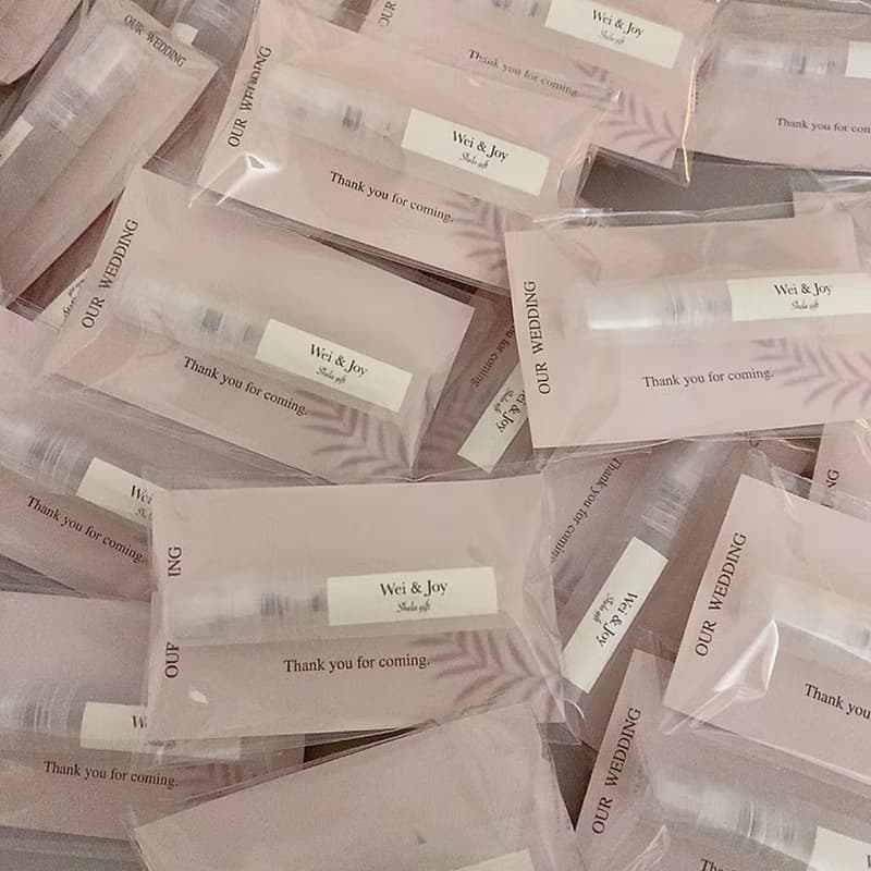 婚禮小物-乾洗手噴瓶5ml (薰衣草香) (10入)