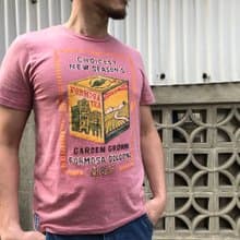 【絕版特惠】復古T-Shirt-臺灣茶(單磚紅)剩XS.S.XL.2L