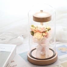 天使永生玫瑰花束鍾罩 | 兩色選擇 限量販售 聖誕禮物 交換禮物