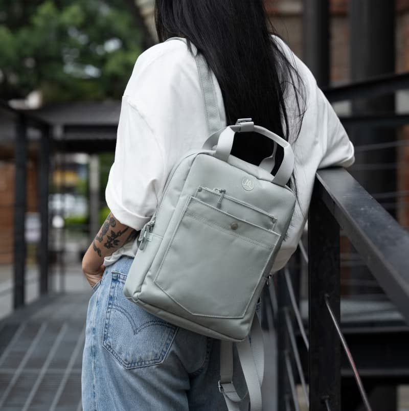 Moral Budd 迷你小背包 日常休閒雙肩背包 女背包 上班上學 禮物