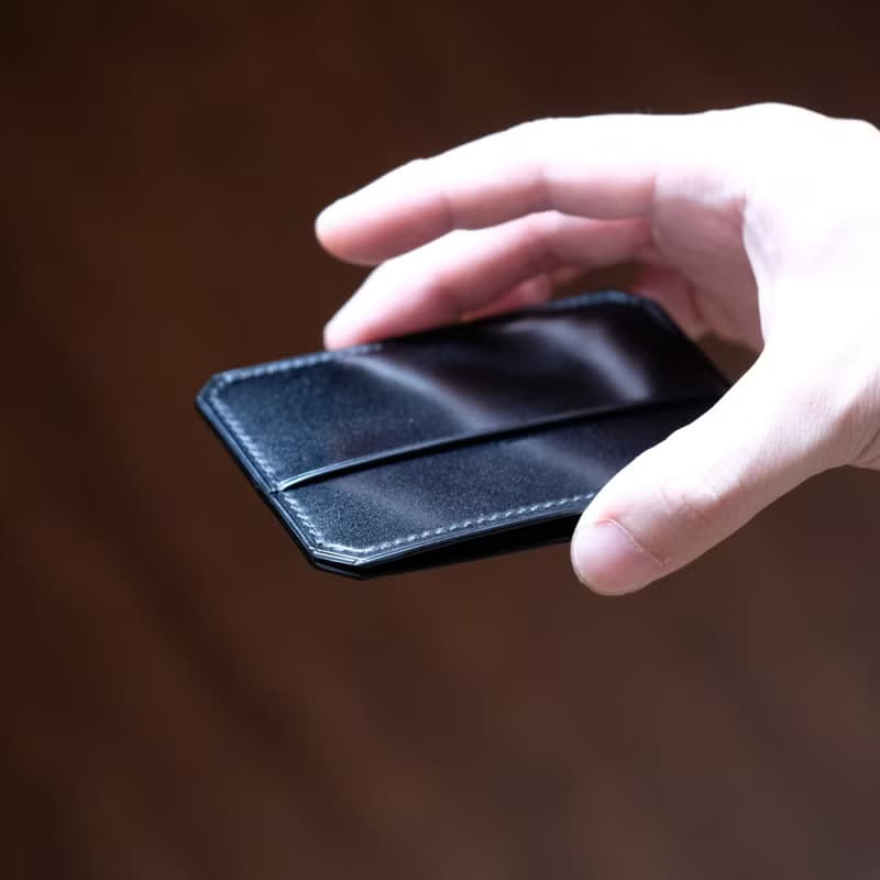 MILDY HANDS - Card Wallet D02 - 馬臀皮卡片夾 shell cordovan