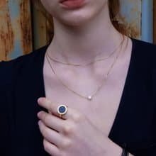 NCT PICK | ROCA ROUND ONYX RING