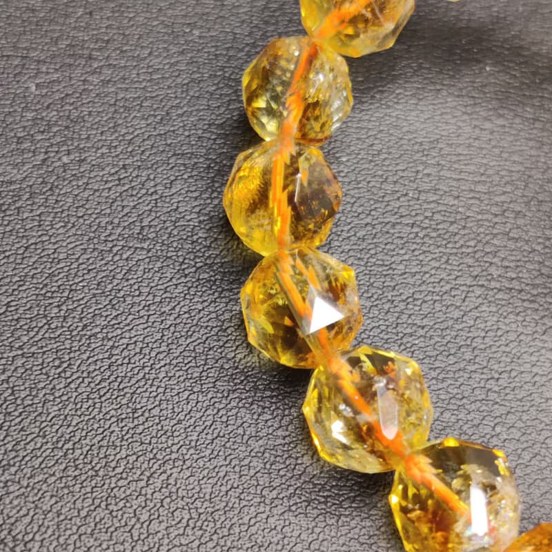 —Starcut 系列— 黃塔晶 Citrine 手串 手鍊 天然水晶 水晶手鍊