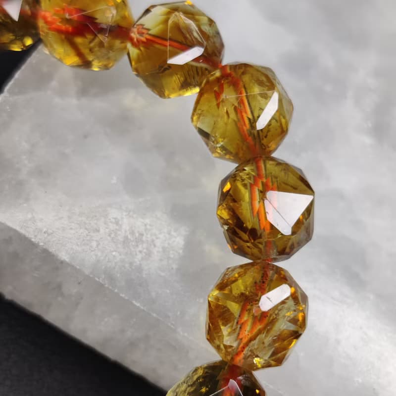 —Starcut 系列— 黃塔晶 Citrine 手串 手鍊 天然水晶 水晶手鍊