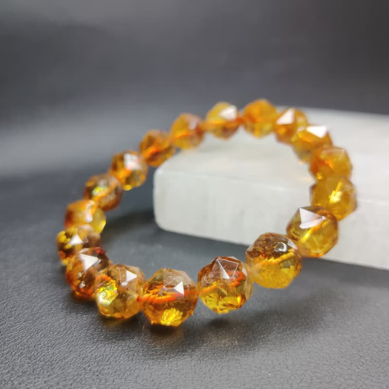 —Starcut 系列— 黃塔晶 Citrine 手串 手鍊 天然水晶 水晶手鍊