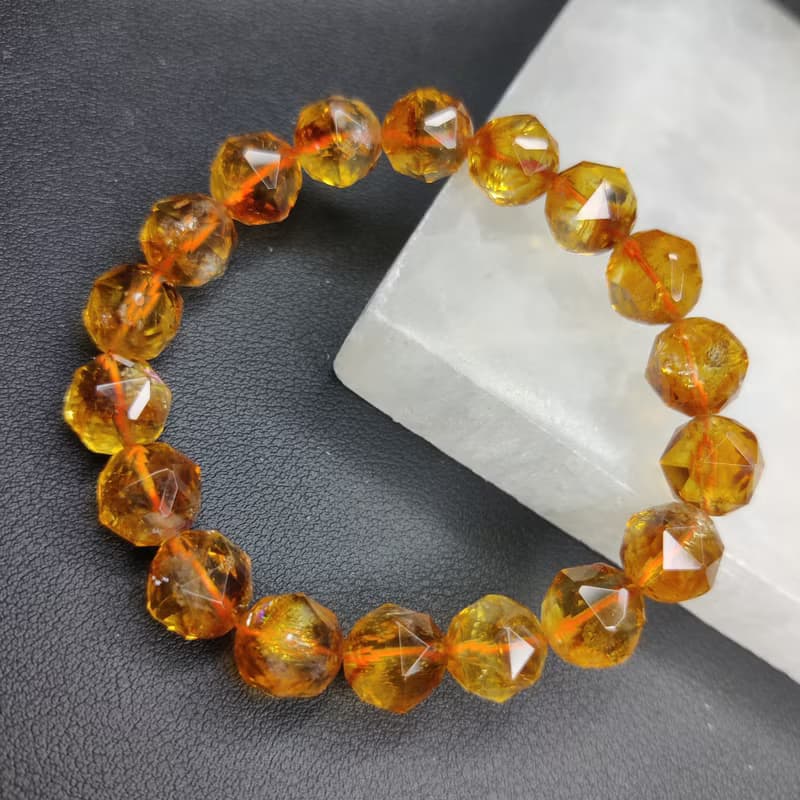 —Starcut 系列— 黃塔晶 Citrine 手串 手鍊 天然水晶 水晶手鍊