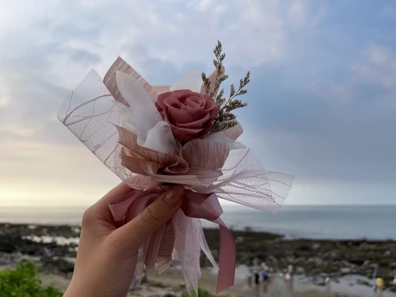 【DIY材料包】單支小花束(2入)|不凋花|永生花|乾燥花|