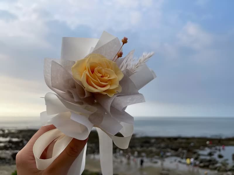 【DIY材料包】單支小花束(2入)|不凋花|永生花|乾燥花|