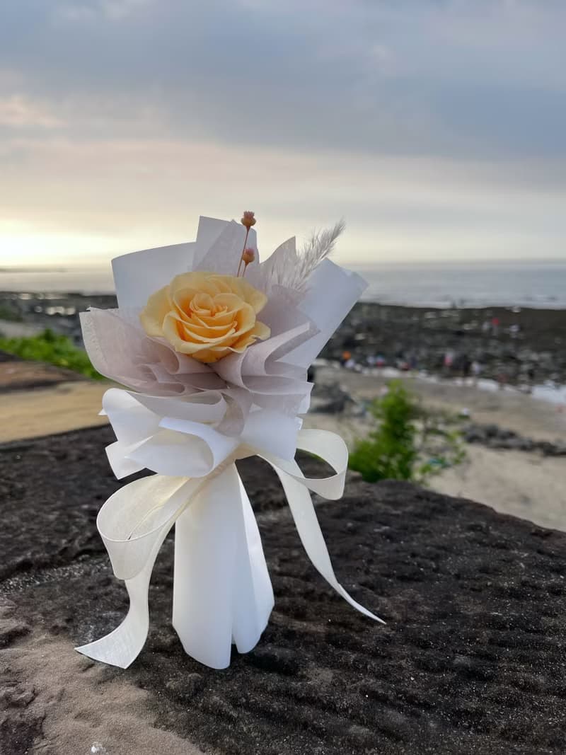 【DIY材料包】單支小花束(2入)|不凋花|永生花|乾燥花|