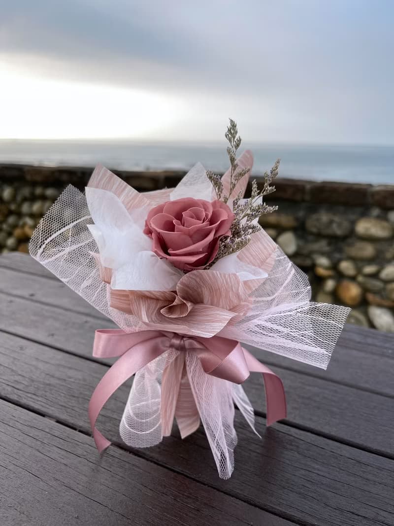 【DIY材料包】單支小花束(2入)|不凋花|永生花|乾燥花|