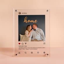 訂製IG相框 送老公送老婆結婚週年紀念禮物 甜蜜新婚家居擺設裝飾
