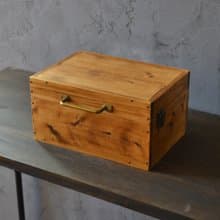 0310mito 木製ケース 日本産ひのきのトランクBOX Lサイズ