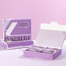 【榮獲2024銀髮友善食品】75% 花青素黑巧克力 (12片/盒)