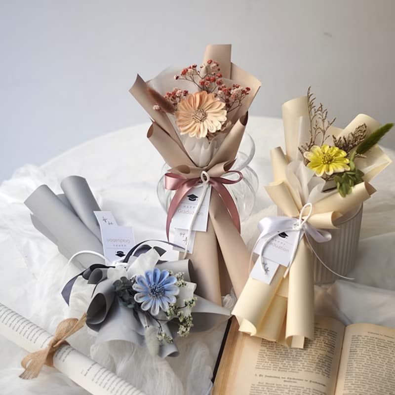 【艸弄Garden Lane Floral】畢業花束-留一抹無悔的青春-璀璨黃S