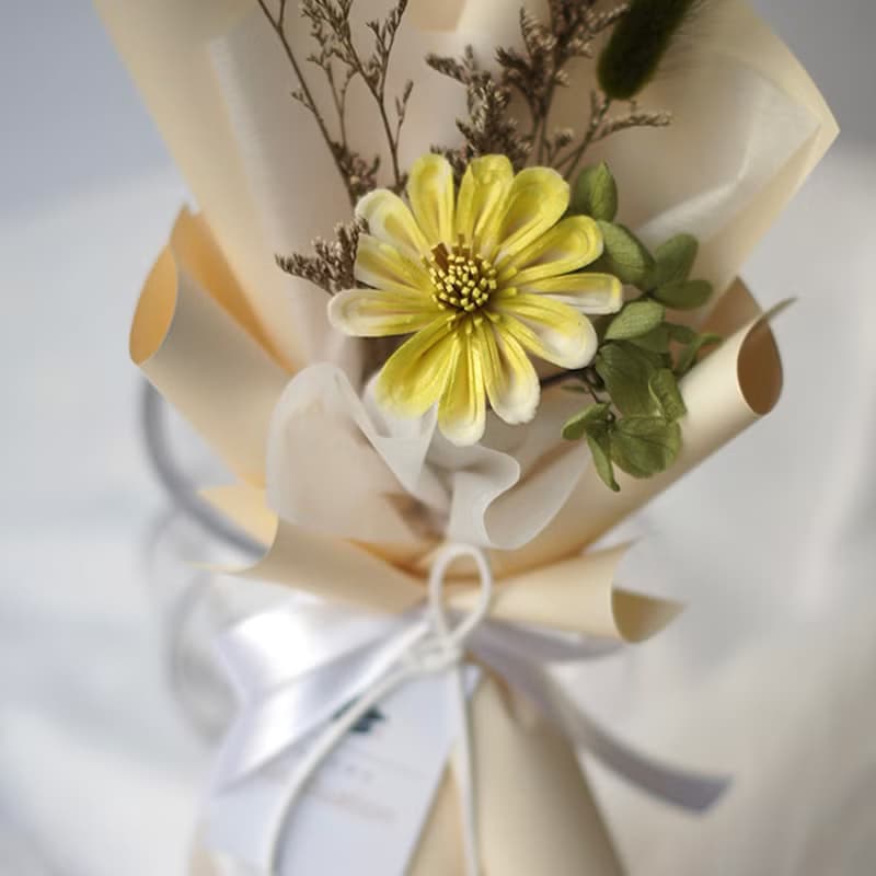 【艸弄Garden Lane Floral】畢業花束-留一抹無悔的青春-璀璨黃S