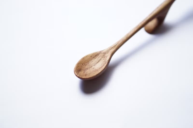 コップに掛ける木のマドラー 小, チーク