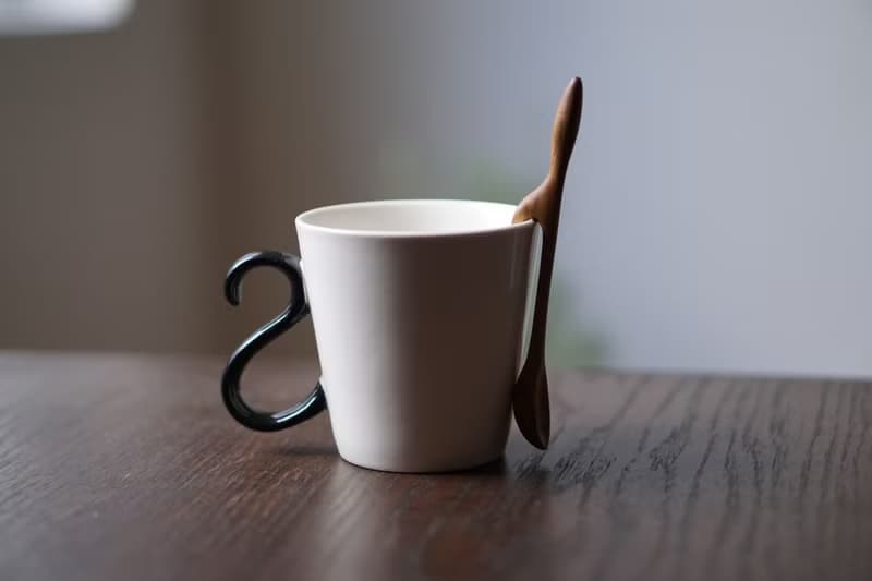 コップに掛ける木のマドラー 小, チーク