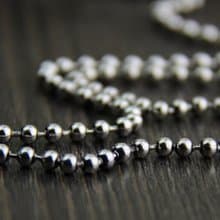 Real S925 Sterling Silver Beading Chains Unisex Necklaces without Pendants Women