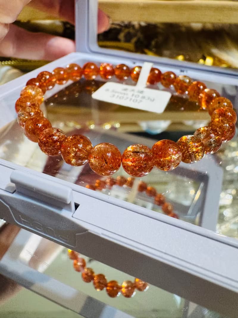 天然小精品金太陽太陽石6.5mm10.83g化太歲事業旺財陽氣正面積極