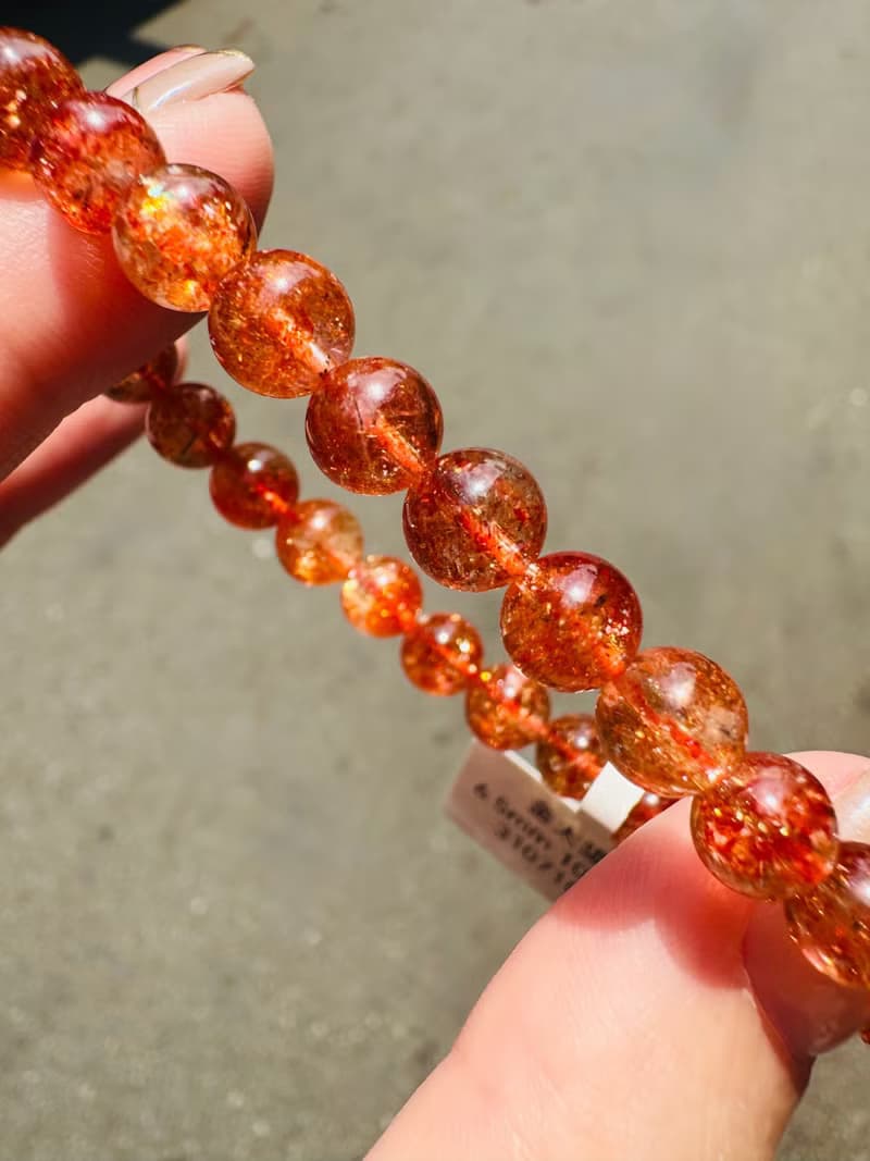 天然小精品金太陽太陽石6.5mm10.83g化太歲事業旺財陽氣正面積極