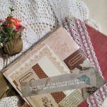 Light-flower Cafe Deco paper 등화찻집 데코페이퍼