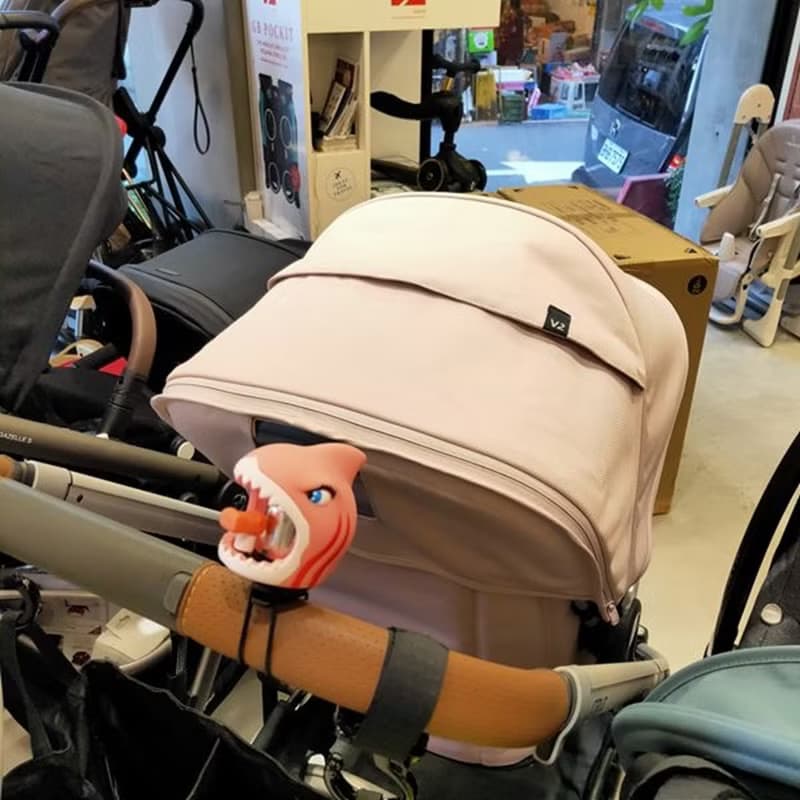 【MAF蔓侒菲】crazysafety/恐龍/造型鈴鐺/3D車鈴/立體鈴鐺