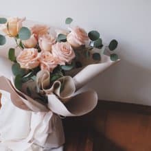 【進口玫瑰花束】玫瑰 鮮花花束 求婚 情人節 送女朋友