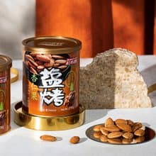 紅布朗 鹽烤杏仁果 (170g/罐)堅果