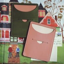 趣味雙色護照套