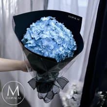 夏季限定綻放祝福繡球鮮花花束
