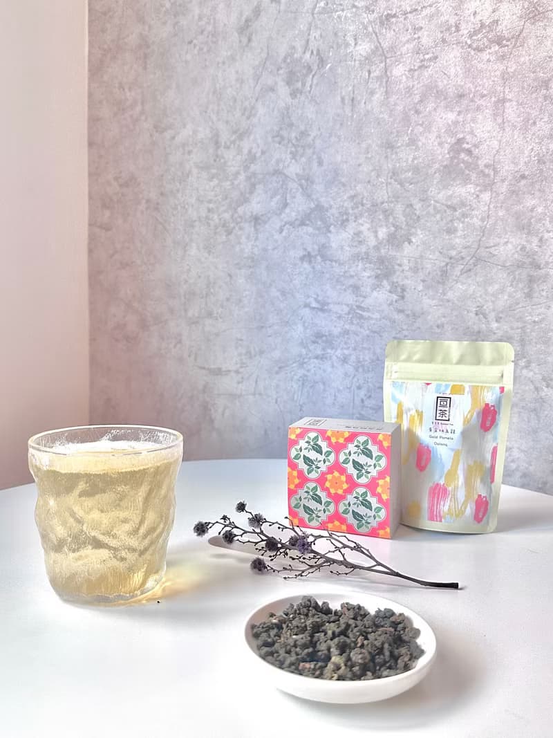 【黃金柚(柚子)烏龍茶包】窨香 茶葉 散茶 30g  |亘茶