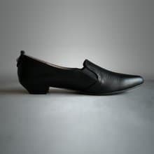 The Black (純粹黑) Heeled Loafers | WL