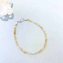 Ops Citrine silver bracelet-黃水晶/純銀/招財/正能量/手鍊