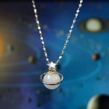 【預購6月底】遙想星球 - 925銀母乳飾品項鏈
