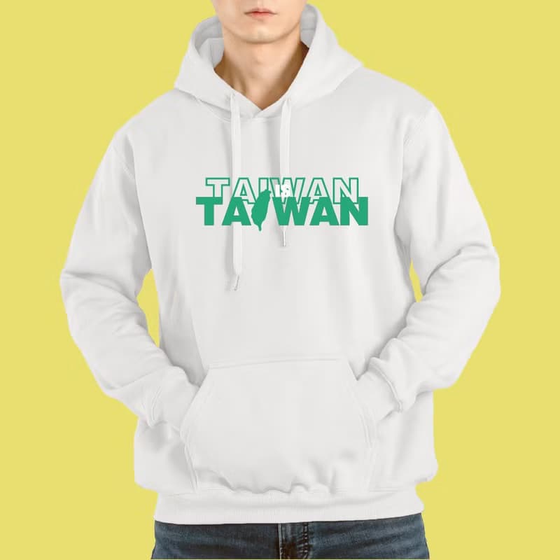 TAIWAN IS TAIWAN 台灣 帽T 衣服 長袖 黑色 白色