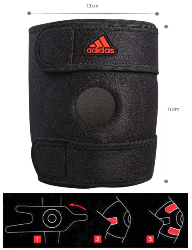 【台灣製】adidas  AEROREADY WUCHT P3 高機能加強型運動護膝